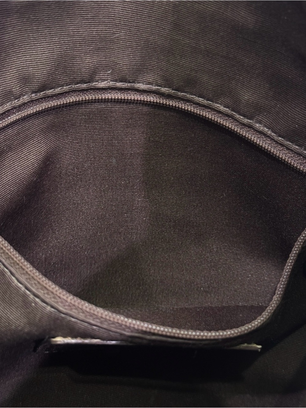 Vintage Coach Signature Crossbody Bag | Brown Jacquard Canvas & Leather Trim - Picture 5 of 16